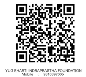 Yug Bharti Indraprastha Foundation का योगदान QR कोड
